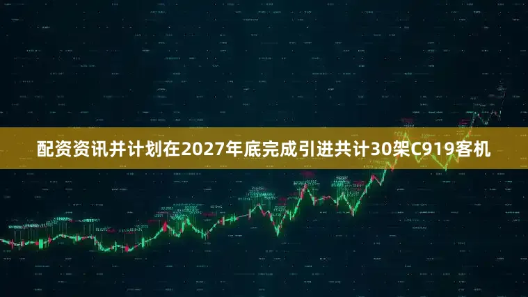 配资资讯并计划在2027年底完成引进共计30架C919客机