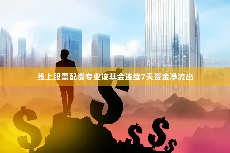 线上股票配资专业该基金连续7天资金净流出